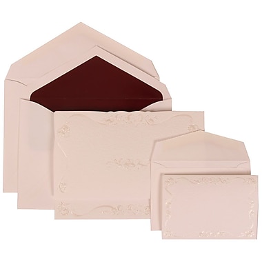 jam paperâ® wedding invitation combo sets, 1 sm 1 lg, ivory card m000355227_sc7?$splssku$ jam paperâ® wedding invitation combo sets, 1 sm 1 lg, ivory card,Staples Invitation Cards