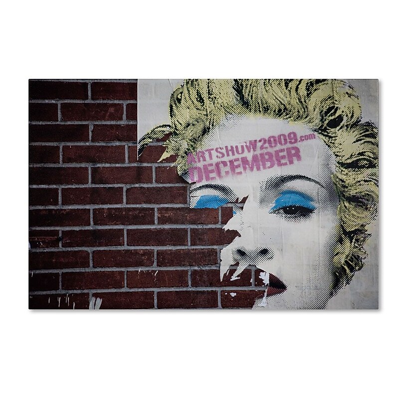 Trademark Fine Art 'Madonna Pop' 16" x 24" Canvas Art image 1