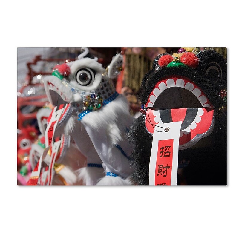 Trademark Fine Art 'Chinese New Year' 16" x 24" Canvas Art image 1