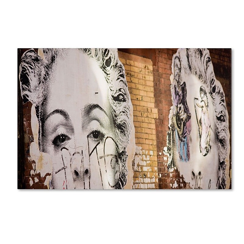 Trademark Fine Art 'Pop Madonna Meatpacking' 30" x 47" Canvas Art image 1