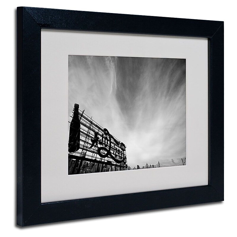 Trademark Fine Art 'Pepsi Cola' 11" x 14" Black Frame Art image 1