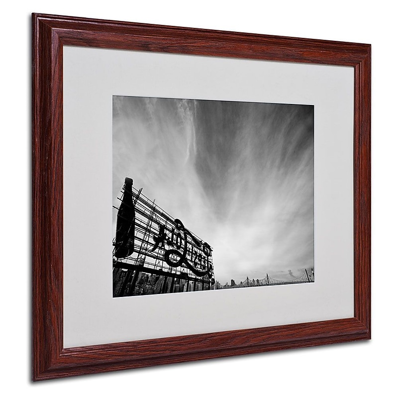 Trademark Fine Art 'Pepsi Cola' 16" x 20" Wood Frame Art image 1