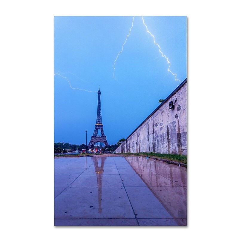 Trademark Fine Art 'Apocalypse Day' 22" x 32" Canvas Art image 1