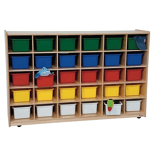 Shop Staples For Wood Designs Cubby Storage Cabinet With 30