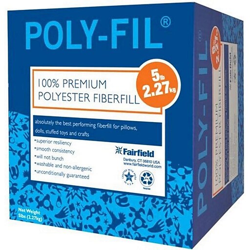 Shop Staples For Fairfield Ac923 White Poly Fil Premium Polyester