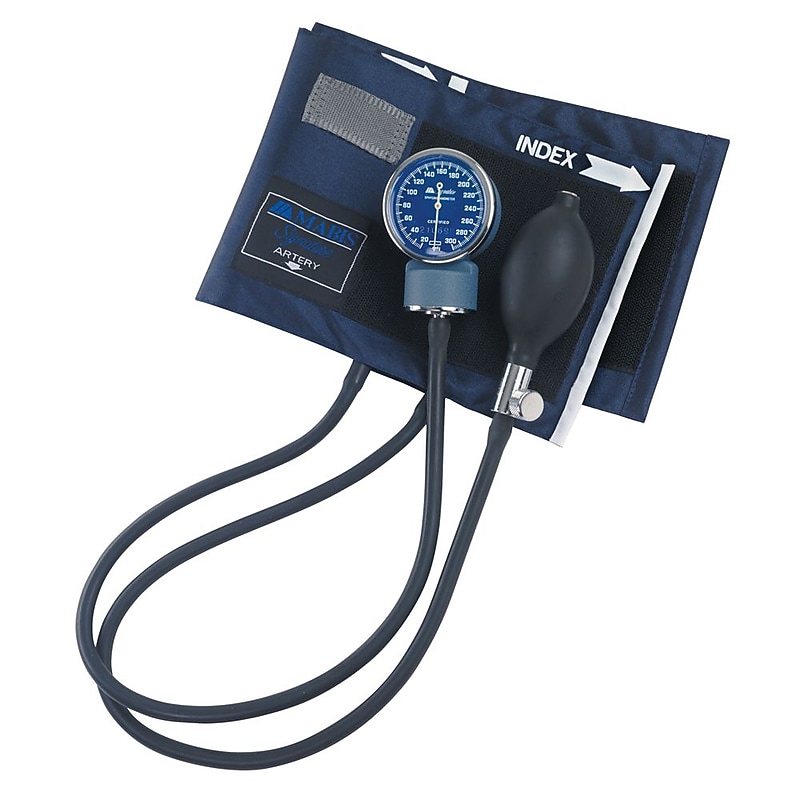Briggs Healthcare Arm Aneroid Sphygmomanometer, Adult, Blue (01-100-011) image 1