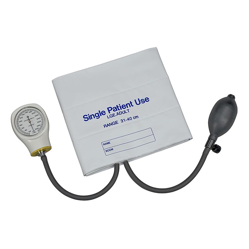 Briggs Healthcare Patient Use Sphygmomanometer, White (06-148-196) image 1