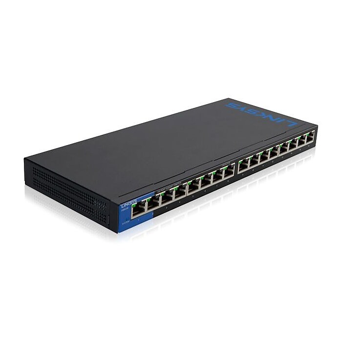 Linksys 16-Port Gigabit Ethernet Unmanaged Switch, 10/100/1000