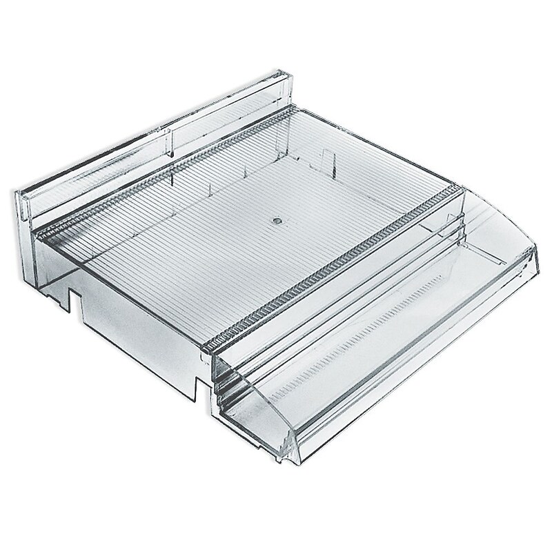 Azar Displays Modular Adjustable Plastic Cosmetic Tray with Tester Tray, 2/Pk image 1