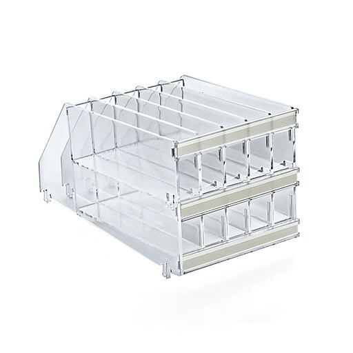 Azar Displays Acrylic Pencil Tray Staples