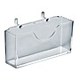 Azar Card Holder, 4.125" x 2", Horizontal, Desktop/Wall, Clear, Acrylic, 10/Pack (252008-10PK )~#|#~m000434012_sc7