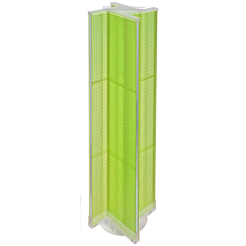 Azar Displays 13.5" x 60" Pegboard Display Pinwheel Spinner Green image 1