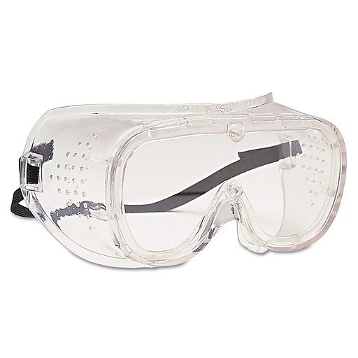 Bouton® BASICDV™ 440 Safety Goggles, Clear/Clear, Polycarbonate Lens