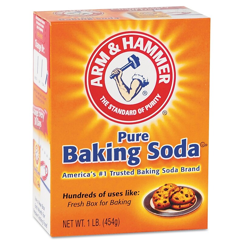 Arm & Hammer Baking Soda, 16 oz., 24 Boxes/Carton (CDC3320084104) image 1