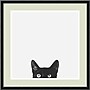 Amanti Art Jon Bertelli "Curiosity" Framed Animal Art, 20" x 20"~#|#~m000440501_sc7