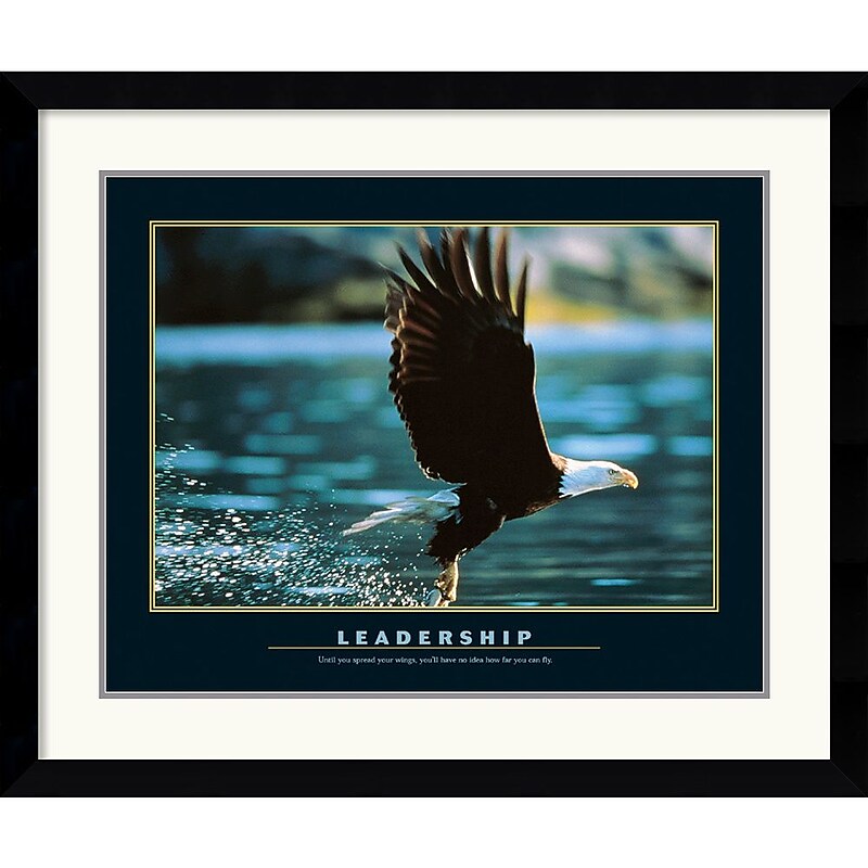 Amanti Art "Leadership" Framed Print Art, 30.62" x 36.62" image 1