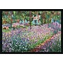 Amanti Art Claude Monet "Le Jardin de Monet a Giverny" Framed Art, 25.38" x 37.38" (DSW577254)~#|#~m000442444_sc7