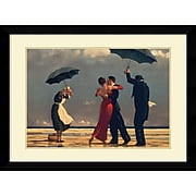 Amanti Art Jack Vettriano "The Singing Butler" Framed Print Art, 26.62" x 32.62"