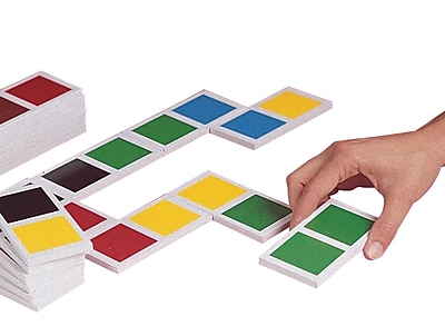 UPC 840614100037 product image for S&S Jumbo Color Dominoes | upcitemdb.com