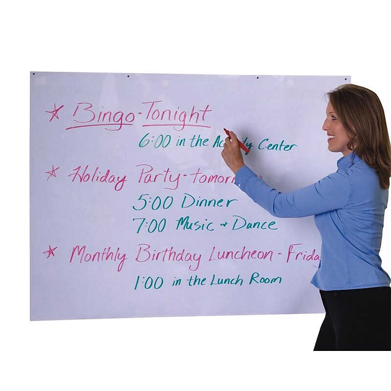S&S® Jumbo Laminated Board With Grommets image 1