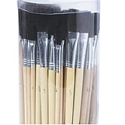 S&S® Bristle Brush Assortment Pack, Black, 72/Pack