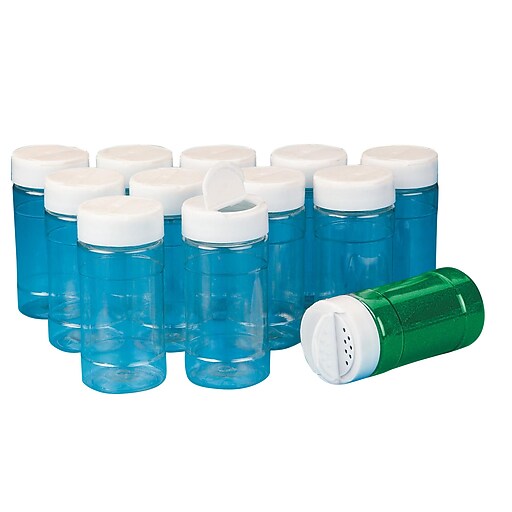 S&S® 12 oz. Shaker Top Bottle, 12/Pack Staples