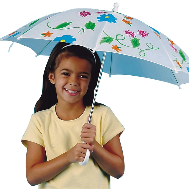 Color-Me™ 16" Umbrella, White, 12/Pack (FA3358) image 1