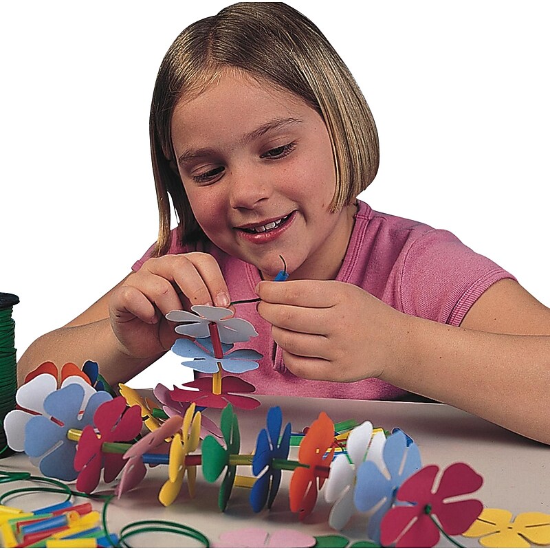 S&S Worldwide Aloha Leis Craft Kit, 24/Pack (GP1173) image 1
