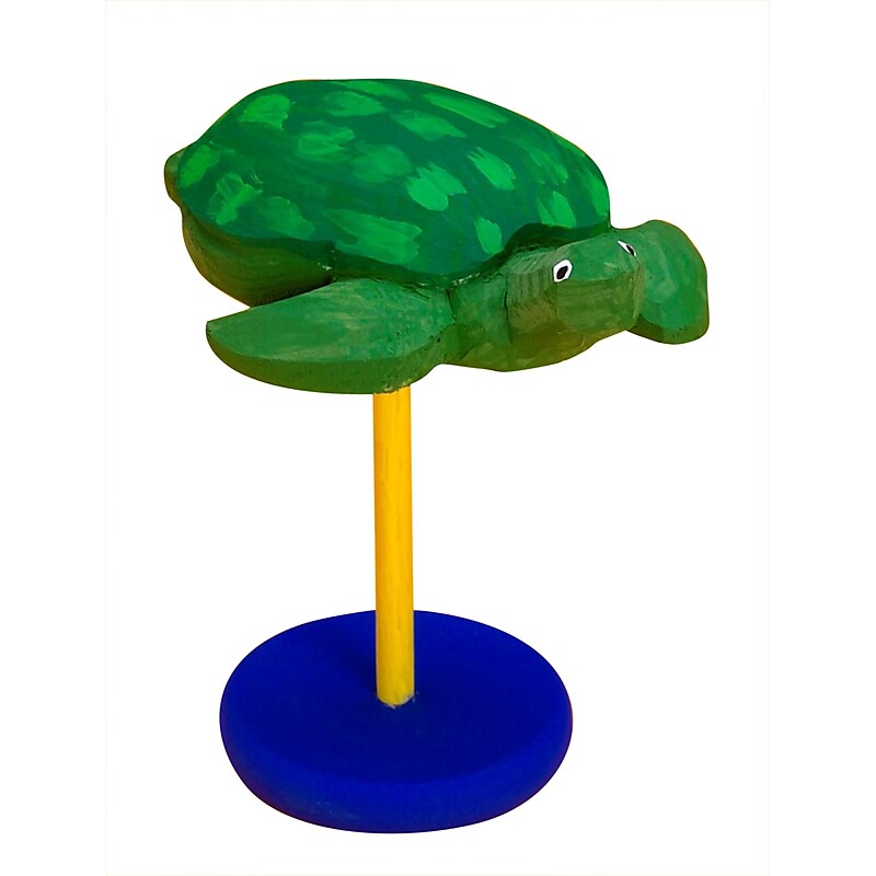 S&S Carved Wood Turtle Craft Kit, 12/Pack (GP1738) image 1