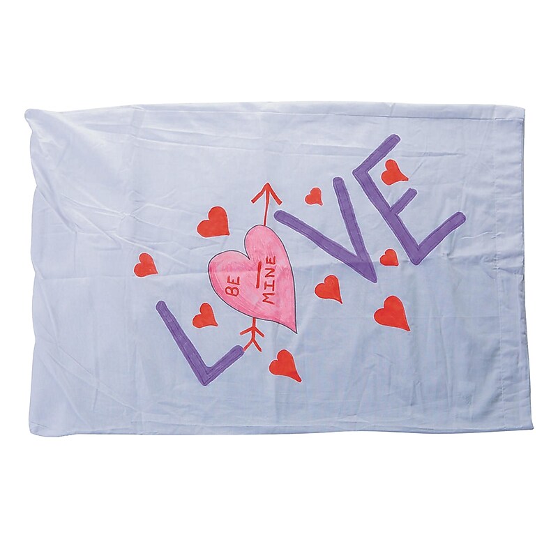 Color-Me Campers Pillowcases Craft Kit, 12/Pack image 1