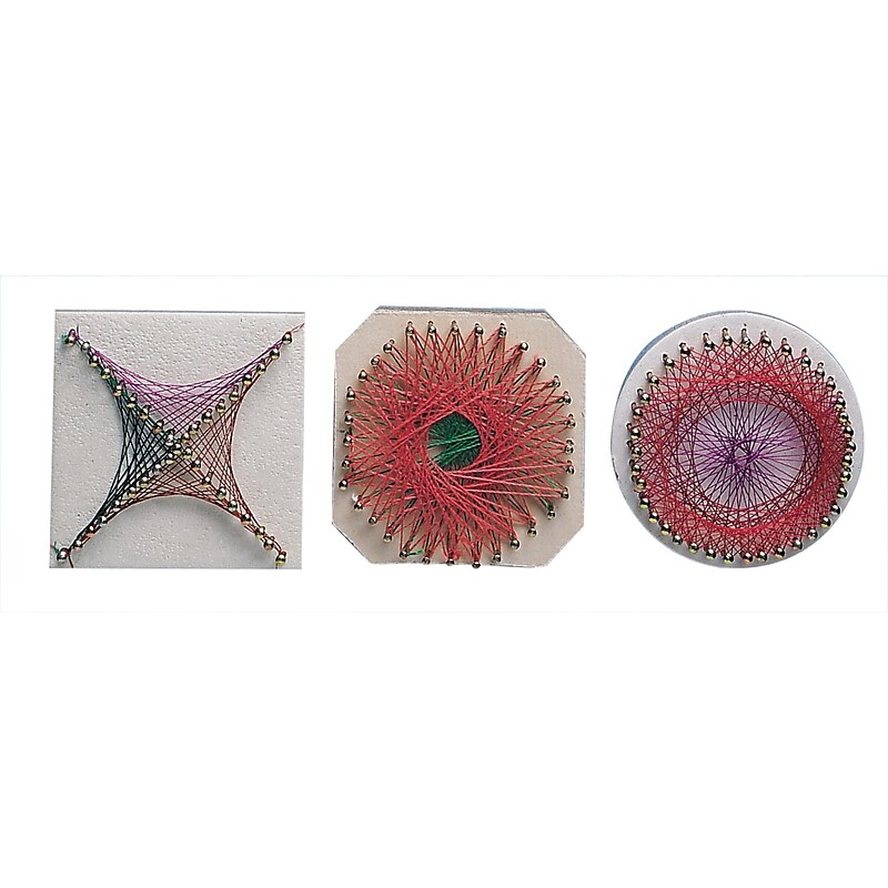 S&S Mini String Art Craft Kit, 24/Pack (GP88) image 1
