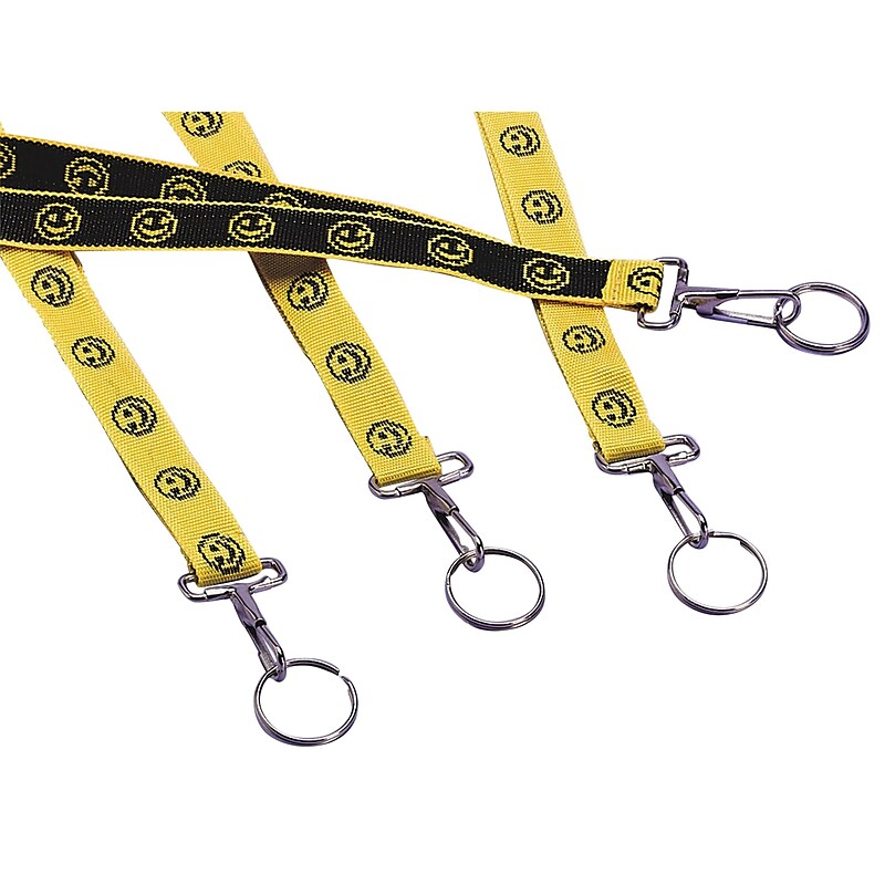 S&S® Smile LanYard, 12/Pack image 1