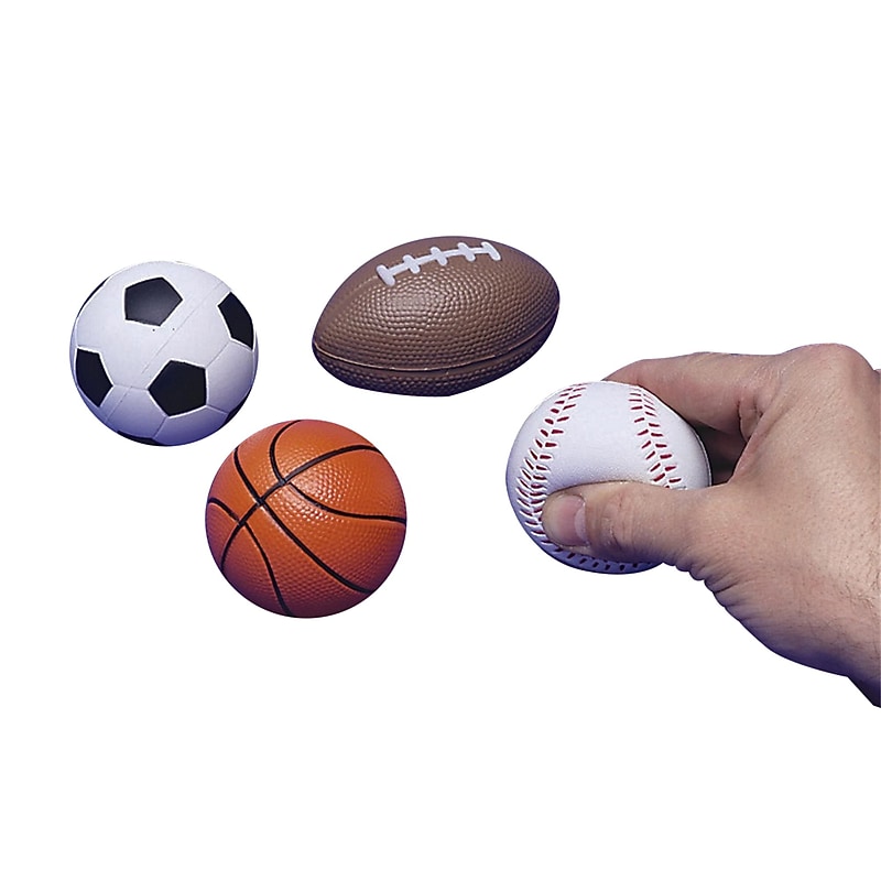 S&S® Sports Squeeze Balls, 12/Pack image 1