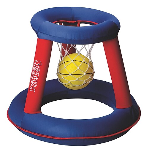 Shop Staples for Spectrum™ Inflatable Basketball Hoop and Ball