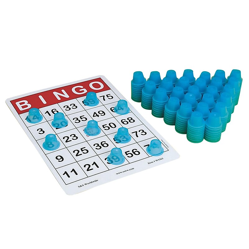 S&S Stacking 3D Bingo Chips (W9473) image 1