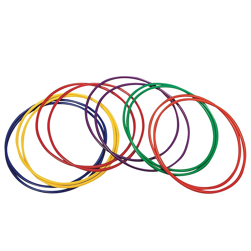 Spectrum 30" Super Hoops, Assorted Colors, 12/Pack (W9759002) image 1