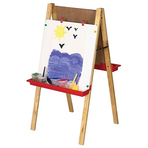 Shop Staples for ECR4Kids® DoubleSided Adjustable DryErase And