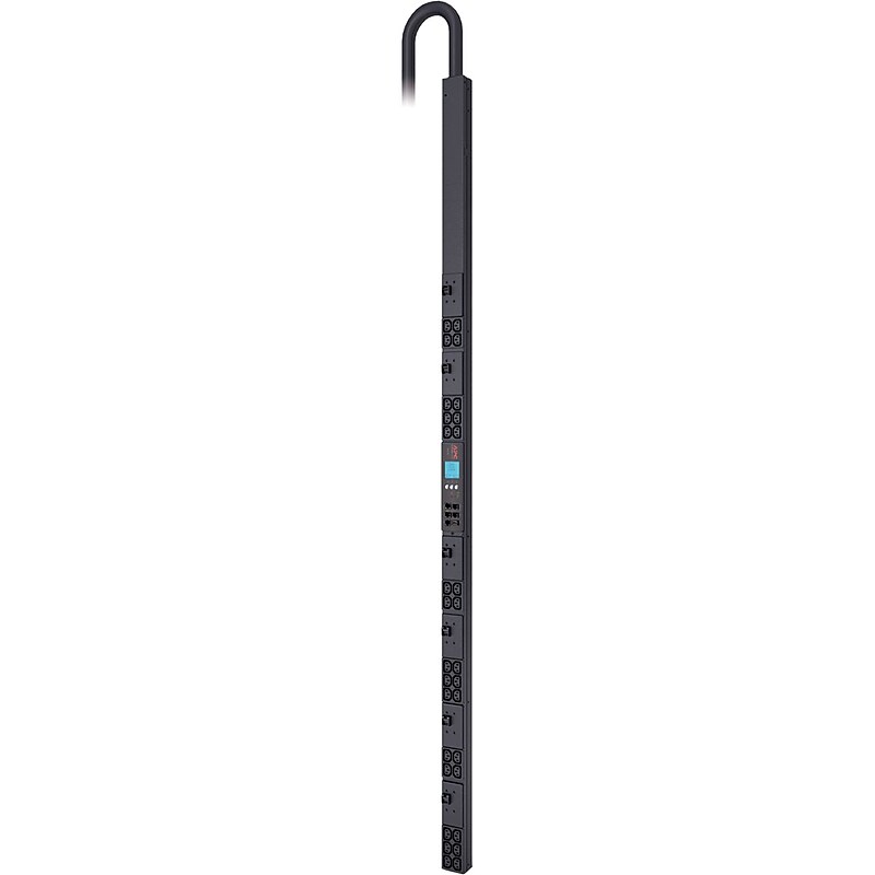 APC Metered Power Distribution Unit, 30-Outlet, Black (AP8867) image 1