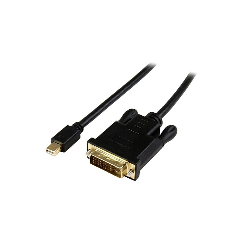 StarTech 6' DisplayPort to DVI Active Converter Cable, Black image 1