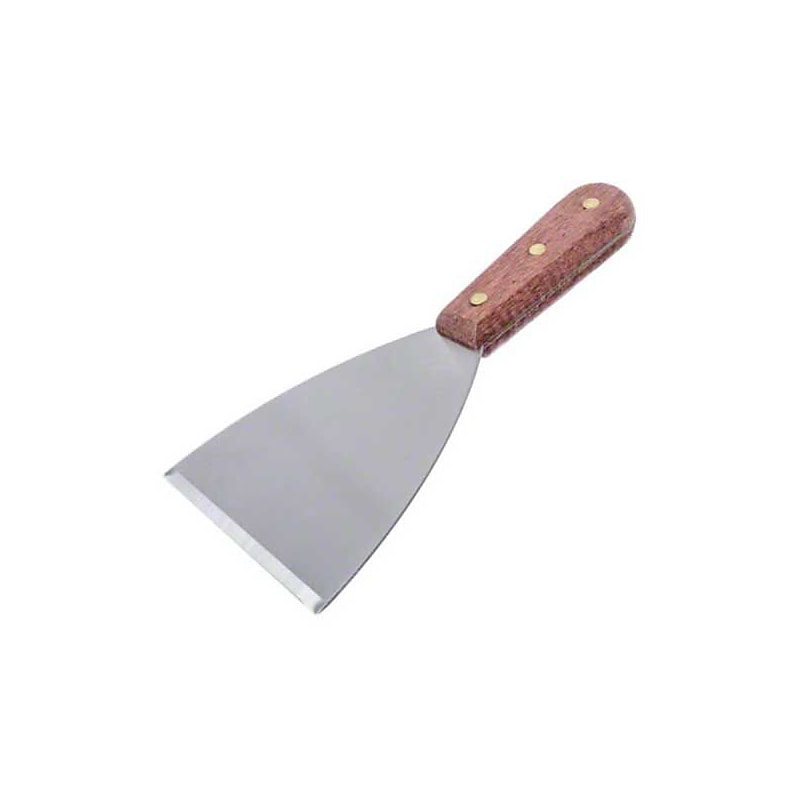 American Metalcraft SSC19, 3'' Stainless Steel Slant Edge Scraper image 1
