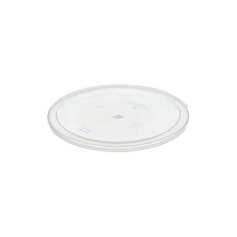Cambro RFSC6PP190, Cover for 6 & 8 qt Round Containers image 1