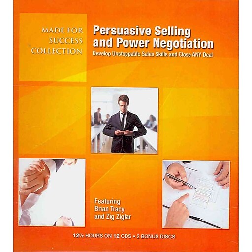 Persuasive Selling Amp Power Negotiation Develop