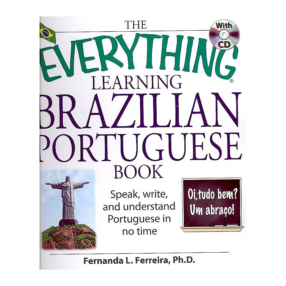 The Everything Learning Brazilian Portuguese Book Fernanda L. Ferreira Paperback