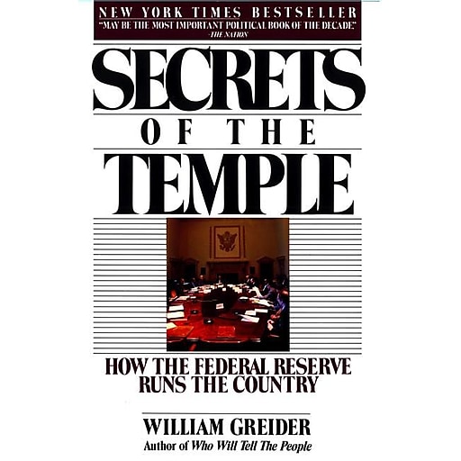 Resultado de imagen para secrets of the temple how the federal reserve runs the country