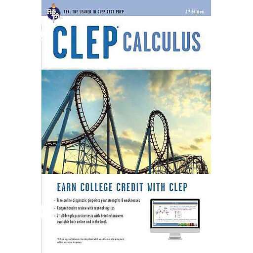 Clep Calculus Book Online Clep Test Preparation