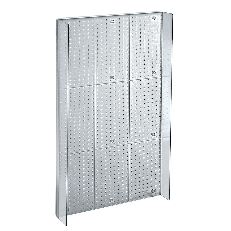 Azar Displays 24" x 48" Pegboard Powerwing Display image 1