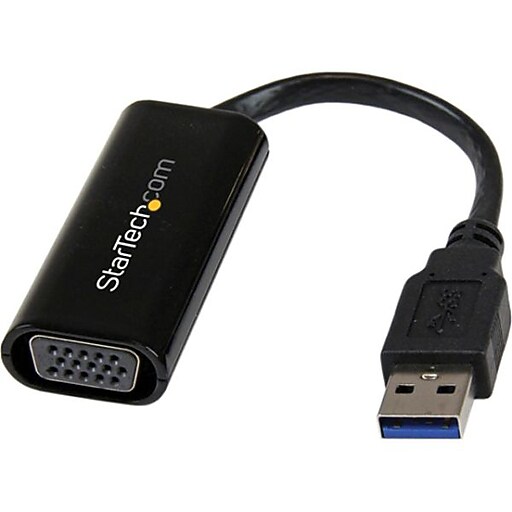 StarTech USB32VGAES Slim USB 3.0 to VGA External Video Card Multi