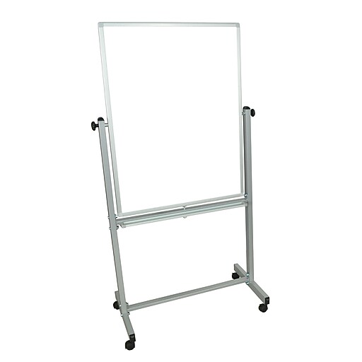 Luxor Double Sided DryErase Whiteboard, Aluminum Frame, 30" x