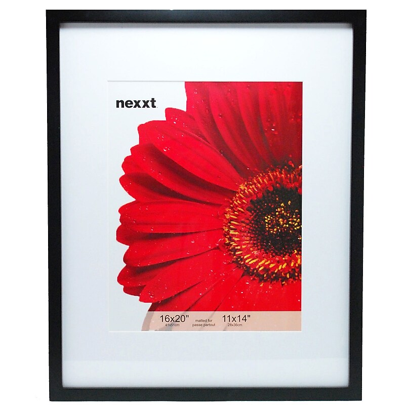 Nexxt Black Wood 17.6" x 21.6" Picture Frame (PN00257-0FF) image 1