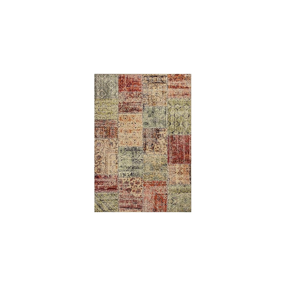 KAS Rugs Reflections Patchwork Area Rug; 710 x 112